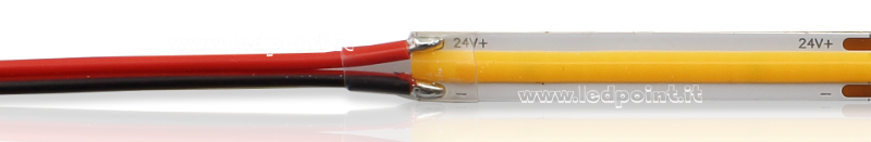 LED-Streifen COB 24V IP20 3000K 320led/m