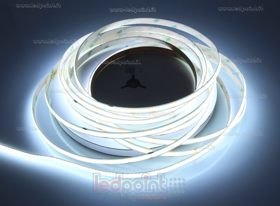 Striscia led COB 24V IP20 2700-6500K 600led/m