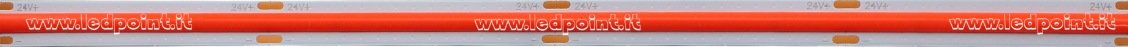 Led strip COB 24V IP20 Red 480led/m Led strip COB 24V IP20 Red 480led/m