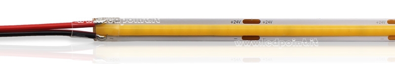 Striscia led COB 24V IP20 3000K 320led/m Striscia led COB 24V IP20 3000K 320led/m