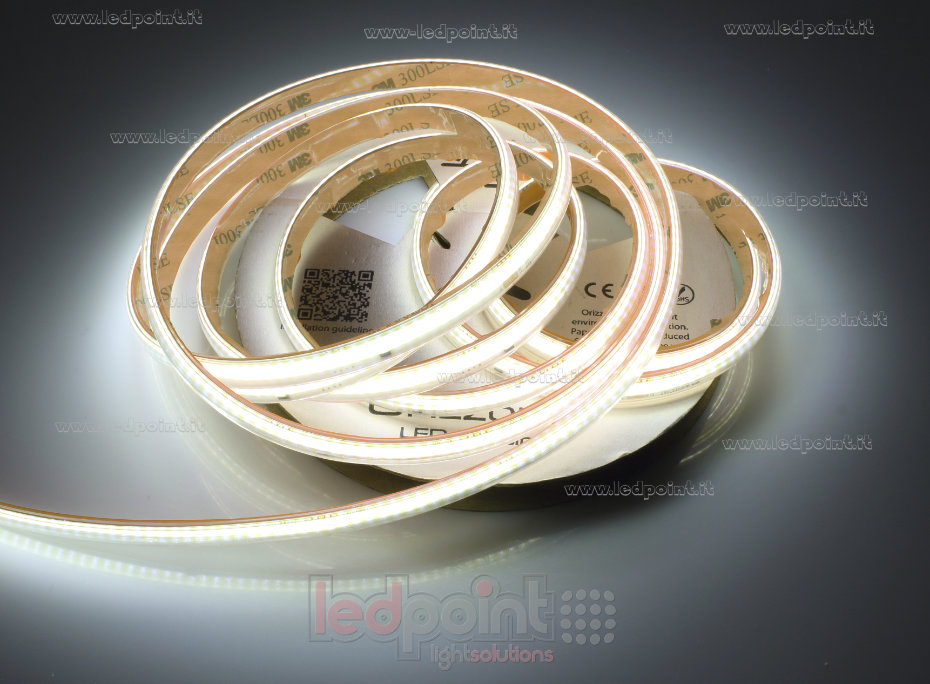 Striscia led COB 230V IP65 4000K 296led/m