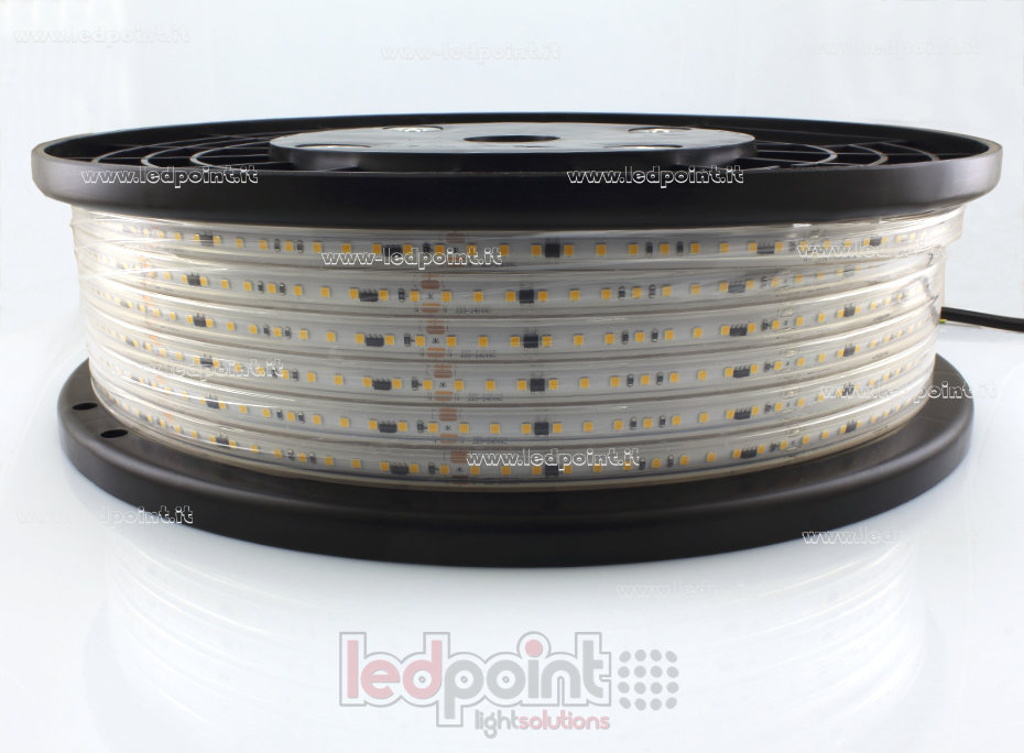 Striscia led 2835 230V IP65 4000K 120led/m