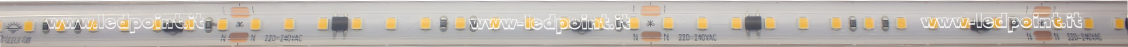 Striscia led 2835 230V IP65 3000K 120led/m Striscia led 2835 230V IP65 3000K 120led/m
