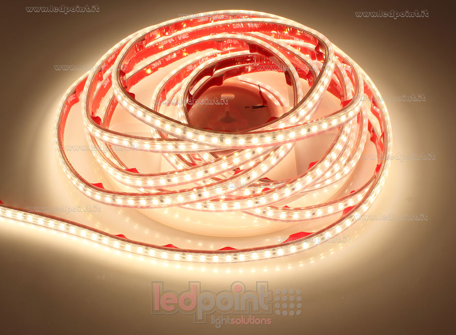 LED-Streifen 2835 24V IP65 3000K 3step 140led/m