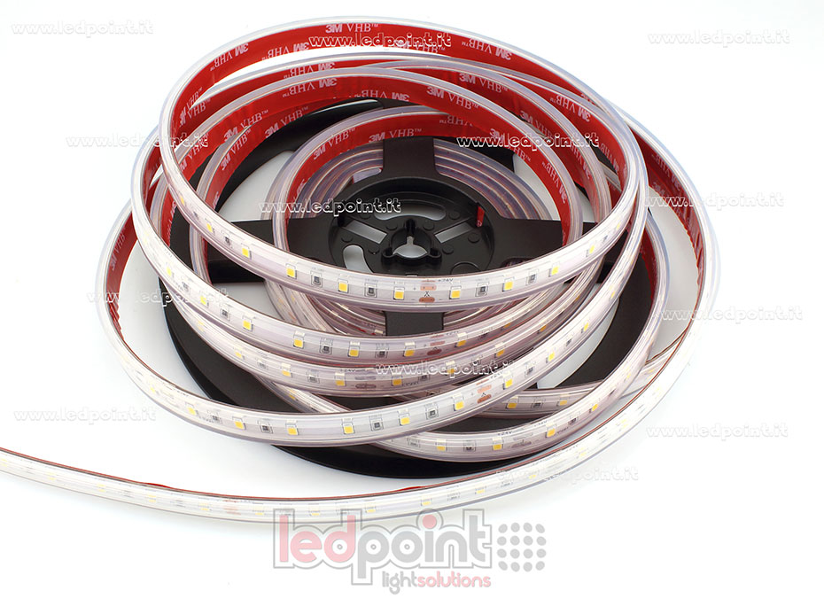 Striscia led 2835 24V IP65 4000K 3step 60led/m