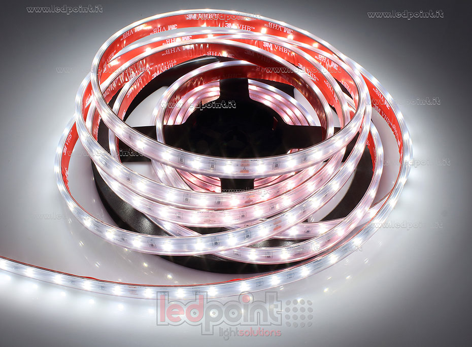 Striscia led 2835 24V IP65 4000K 3step 60led/m