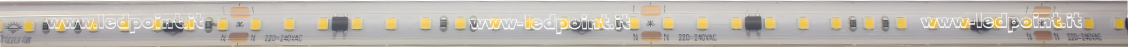 Led strip 2835 230V IP65 4000K 120led/m Led strip 2835 230V IP65 4000K 120led/m
