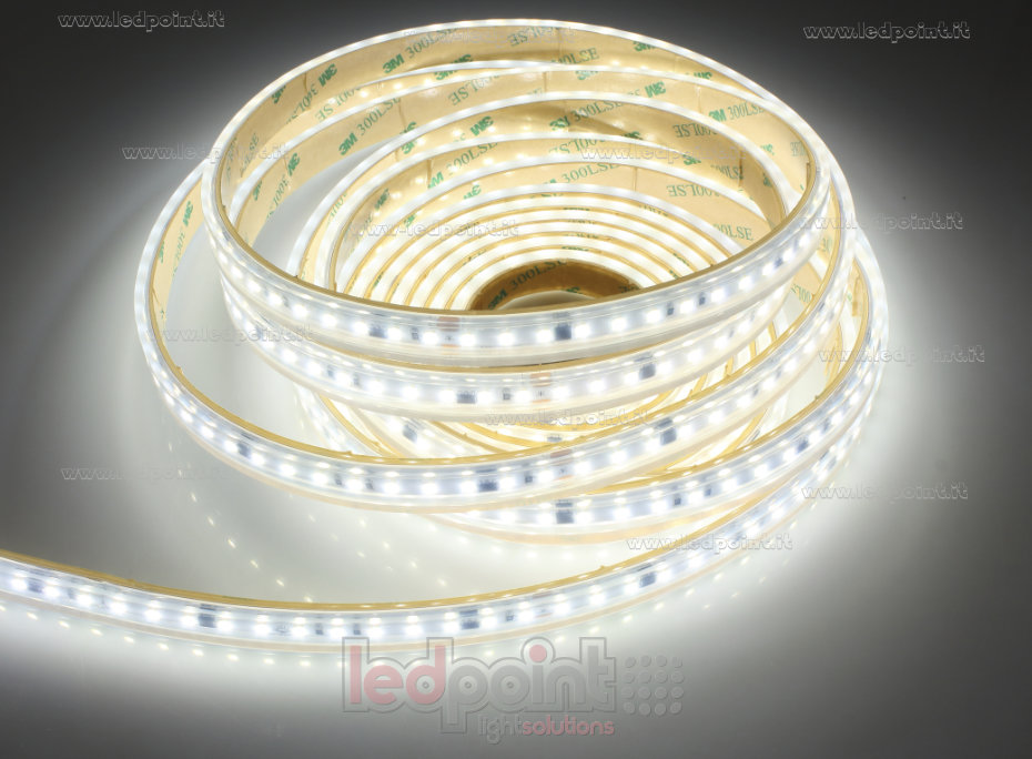 Led strip 2835 230V IP65 4000K 120led/m