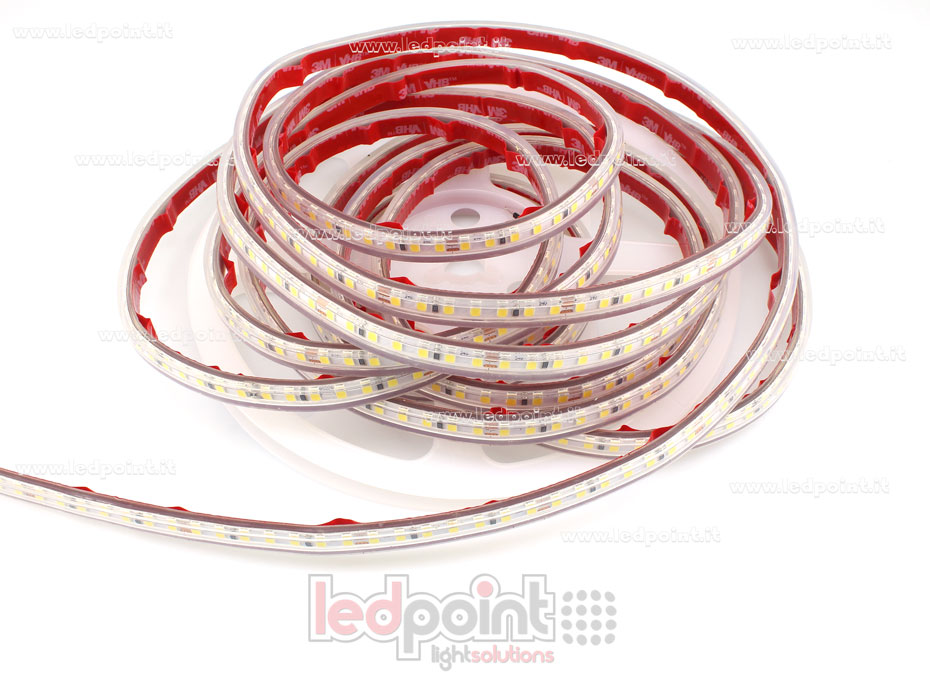 Striscia led 2835 24V IP65 6000K 3step 140led/m