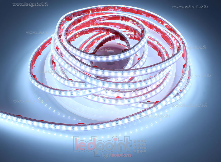 Striscia led 2835 24V IP65 6000K 3step 140led/m