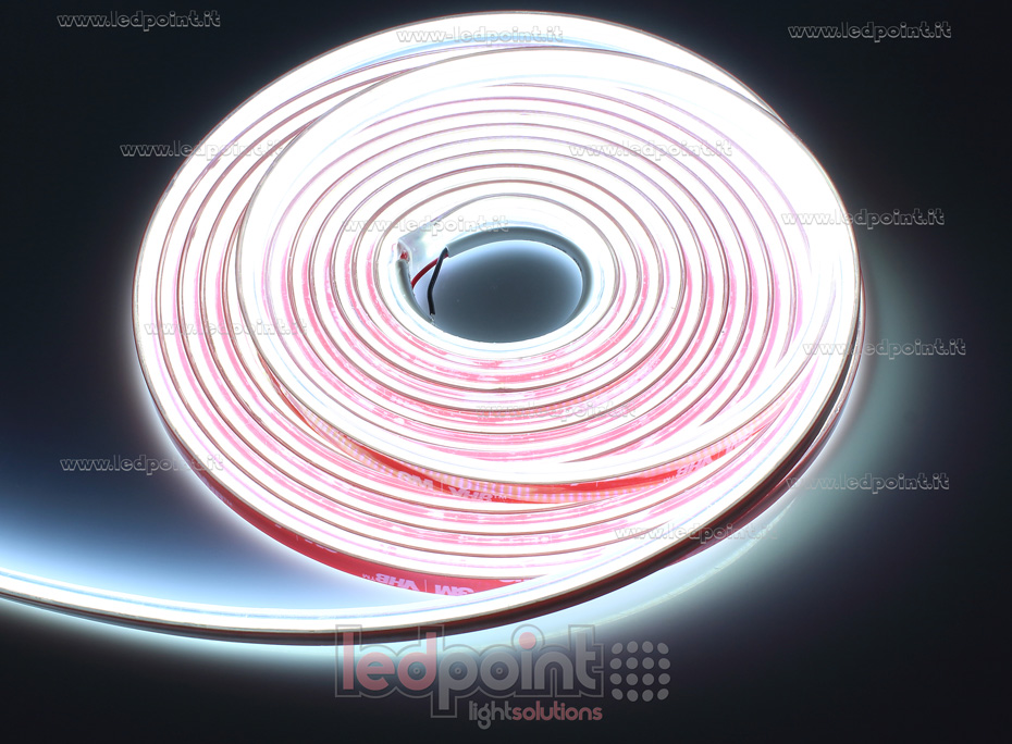 Striscia led COB 12V IP65 6000K 486led/m