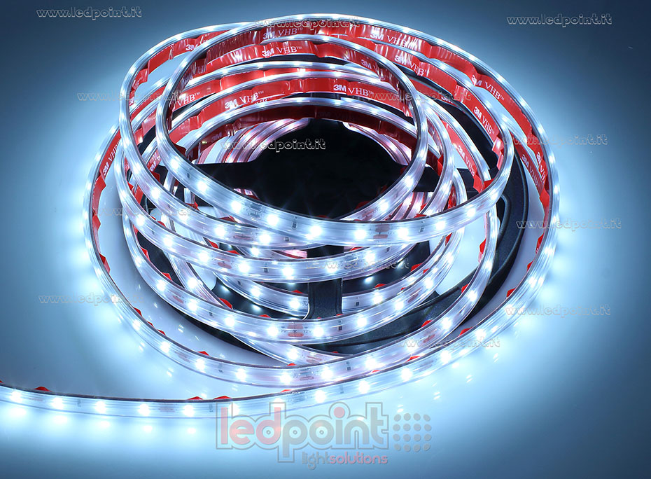 Led strip 2835 12V IP65 6500K 3 step 60led/m