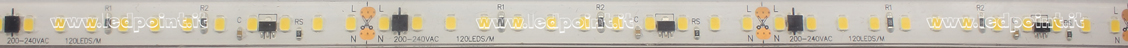 Striscia led 2835 220-240V IP67 4000K 120led/m L502-400T-1208CH/16 Striscia led 2835 220-240V IP67 4000K 120led/m L502-400T-1208CH/16