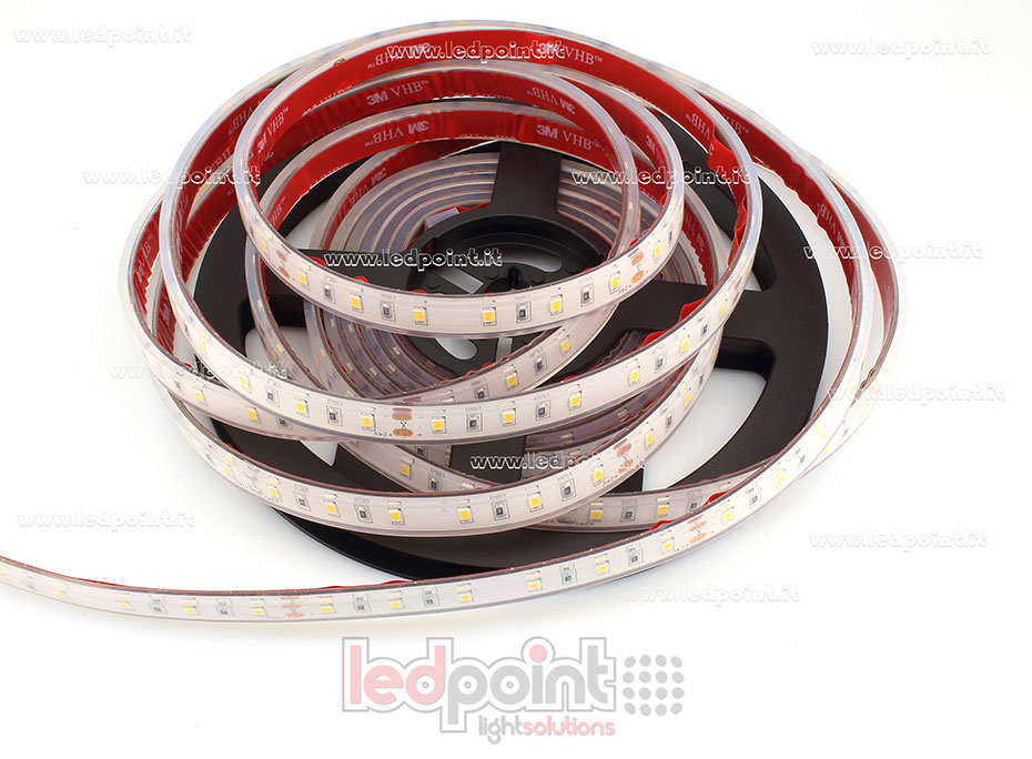 Striscia led 2835 24V IP67 3800-3900K 60led/m