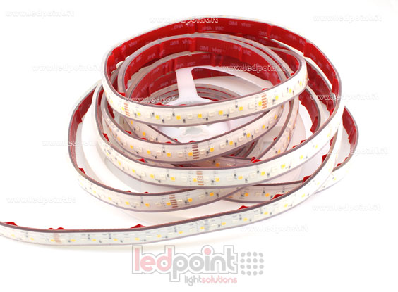 Led strip 3838+2835 24V IP67 3000K 70+70led/m