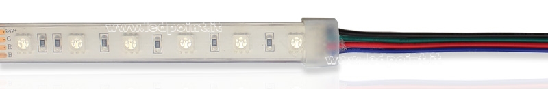 Striscia led 5050 24V IP67 RGB 60led/m Striscia led 5050 24V IP67 RGB 60led/m