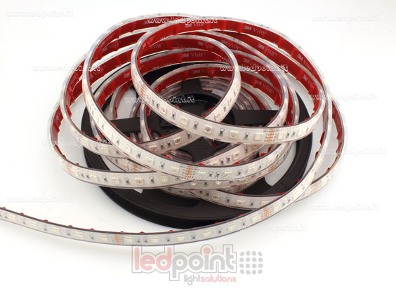 Striscia led 5050 24V IP67 RGB 60led/m