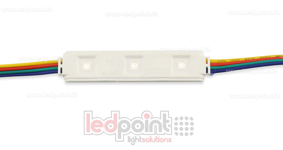Modul RGB LED 12V 0,72W IP65 Modul RGB LED 12V 0,72W IP65