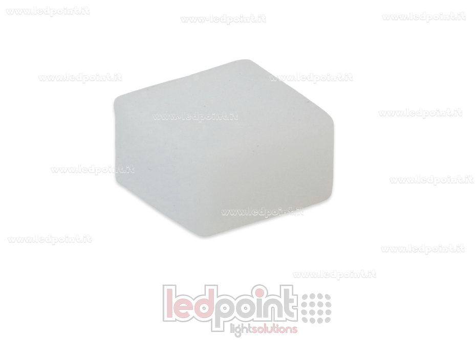 Tappino finale per Led Neon Flex 4x8mm Tappino finale per Led Neon Flex 4x8mm