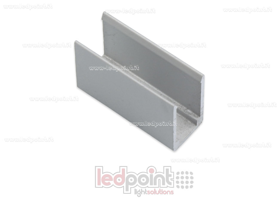 Fixing aluminium clip for 6x12mm Led Neon Flex Fixing aluminium clip for 6x12mm Led Neon Flex