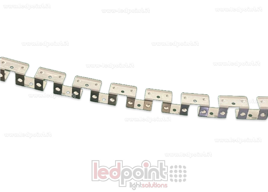 1m foldable aluminum bar for mounting 12x12mm Neon Flex 1m foldable aluminum bar for mounting 12x12mm Neon Flex