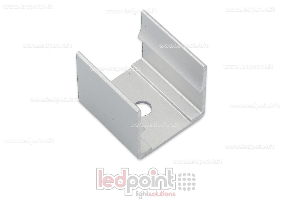 Fixing aluminium clip for 16x16mm Led Neon Flex Fixing aluminium clip for 16x16mm Led Neon Flex