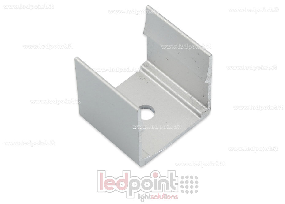 Fixing aluminium clip for 20x20mm Led Neon Flex Fixing aluminium clip for 20x20mm Led Neon Flex