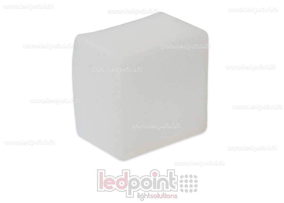 Tappino finale per Neon Flex 20x20mm
