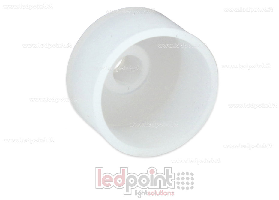 End cap with front power cable outlet for Ø18mm Led Neon Flex End cap with front power cable outlet for Ø18mm Led Neon Flex