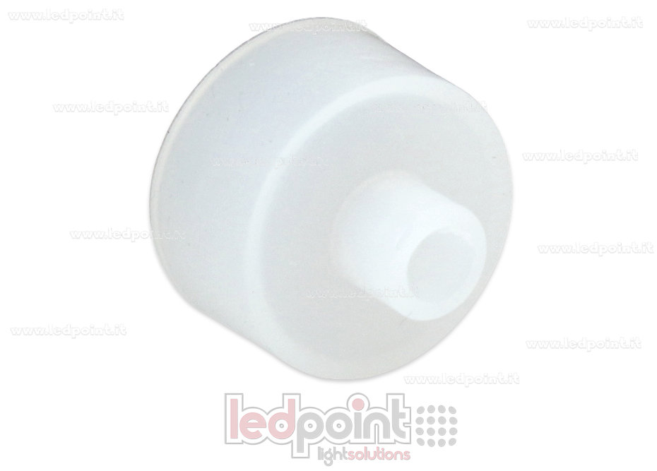 End cap with front power cable outlet for Ø20mm Led Neon Flex End cap with front power cable outlet for Ø20mm Led Neon Flex