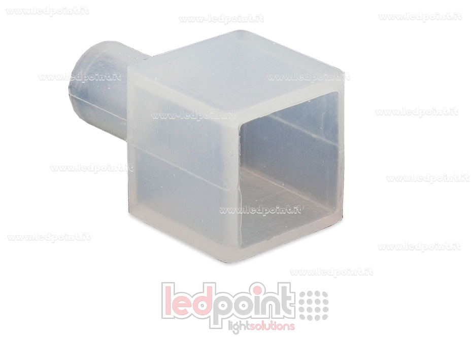 End cap with for power cable hole for 10mm Led Neon Flex End cap with for power cable hole for 10mm Led Neon Flex