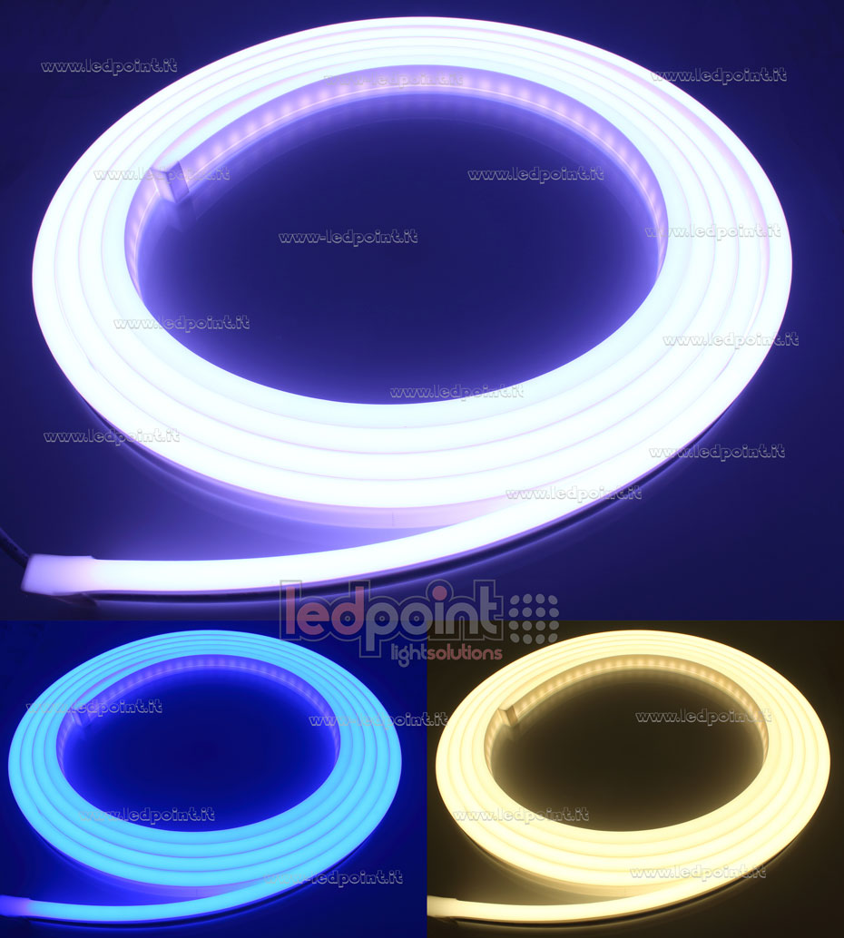 Led Neon Flex 5050 24V IP67 RGB+3000K 70led/m Led Neon Flex 5050 24V IP67 RGB+3000K 70led/m