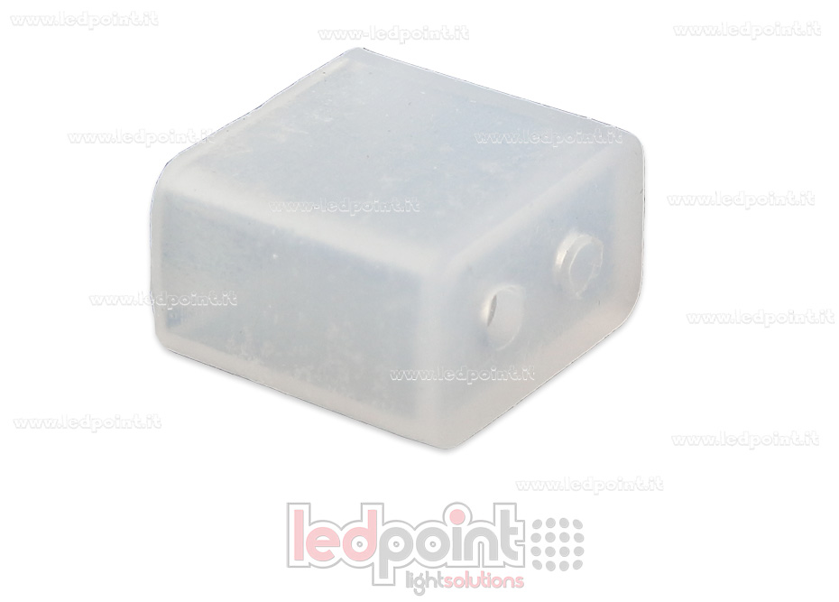End cap with for power cable hole for 3mm Led Neon Flex End cap with for power cable hole for 3mm Led Neon Flex