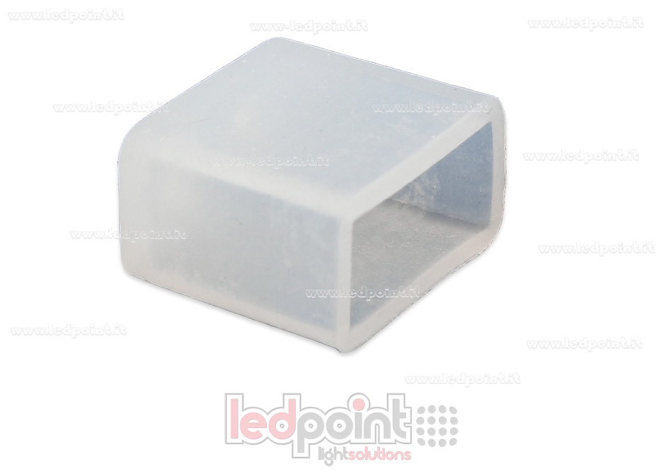 End cap with for power cable hole for 3mm Led Neon Flex End cap with for power cable hole for 3mm Led Neon Flex