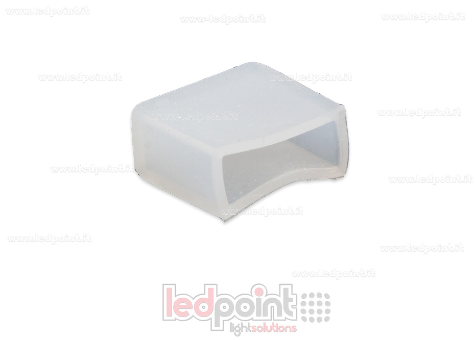 Tappino finale per Led Neon Flex 4mm Tappino finale per Led Neon Flex 4mm