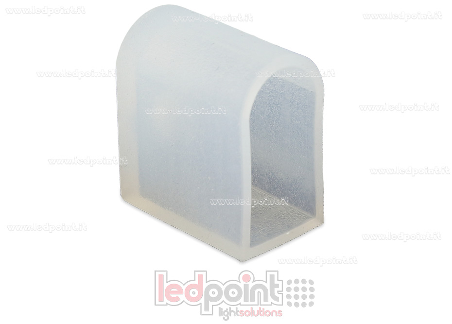 End cap with for power cable hole for 8mm Led Neon Flex End cap with for power cable hole for 8mm Led Neon Flex