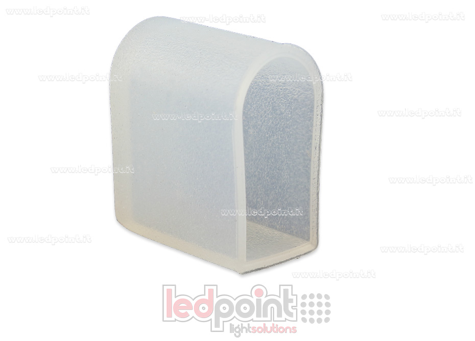 Tappino finale per Led Neon Flex 8mm Tappino finale per Led Neon Flex 8mm