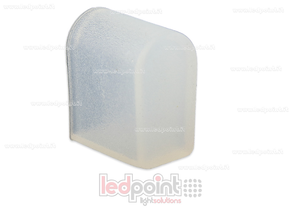 Tappino finale per Led Neon Flex 8mm Tappino finale per Led Neon Flex 8mm