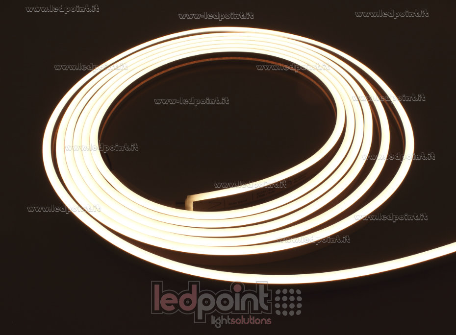 Led Neon Flex 2835 24V IP65 2700K 140led/m