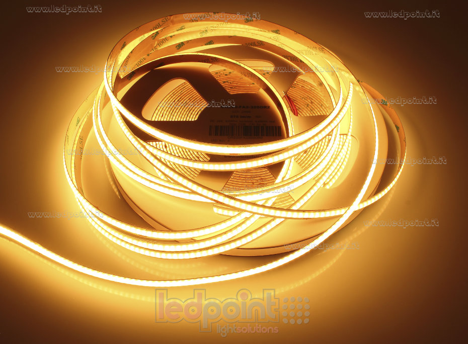 LED-Streifen COB 24V IP20 2200-2400K 320led/m
