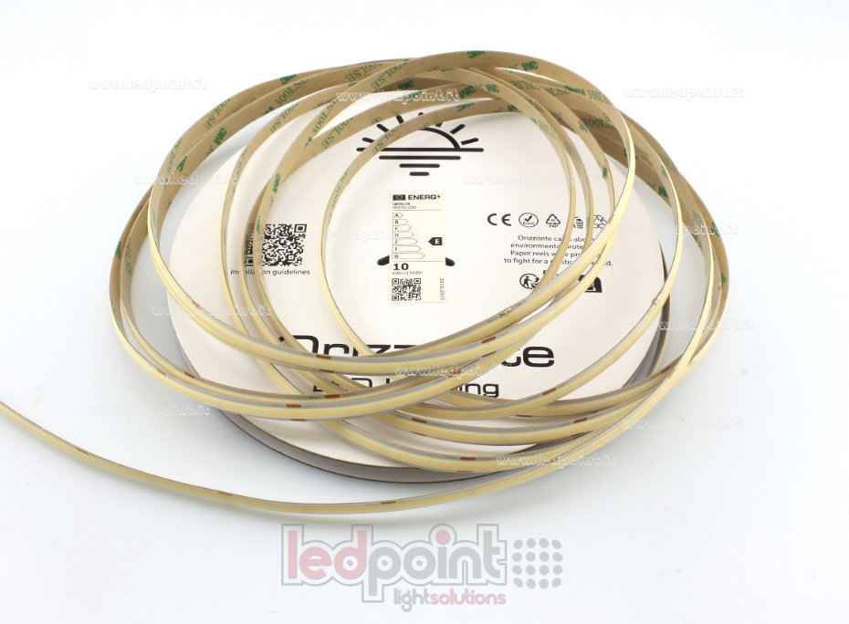 Striscia led COB 24V IP20 3000K 320led/m