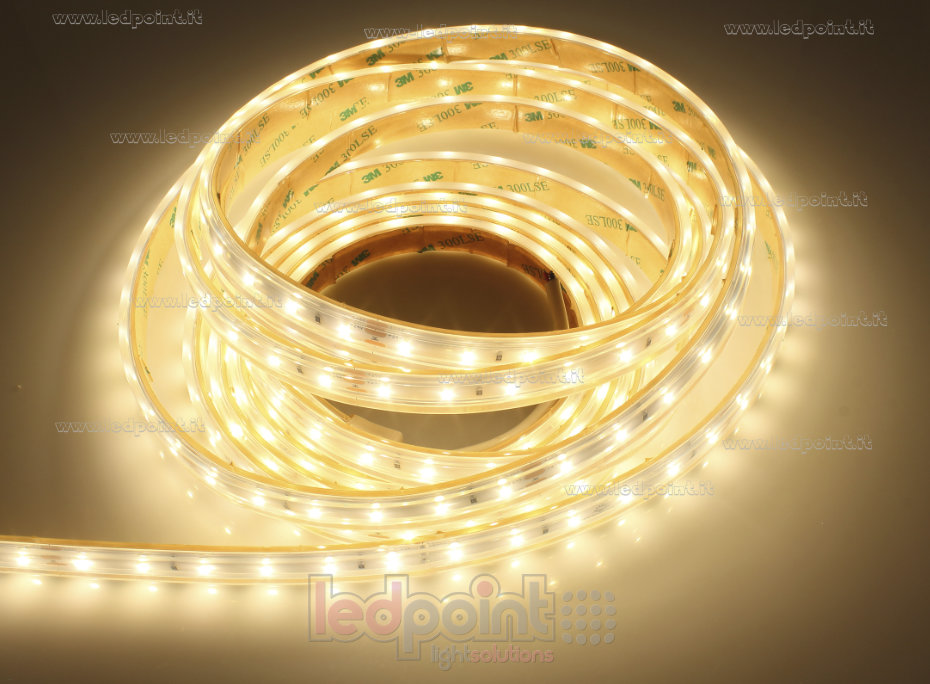Striscia led 2835 24V IP65 3000K 3step 60led/m