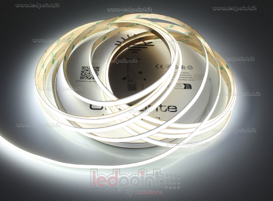 Led strip COB 24V IP20 4000K 320led/m