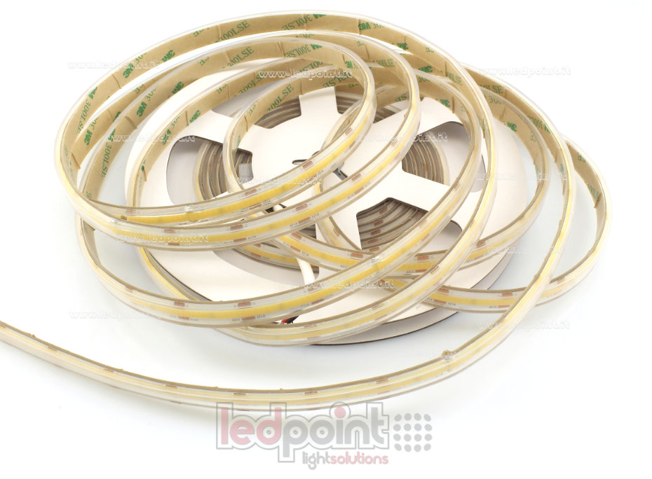 Striscia led COB 12V IP65 4000K 480led/m