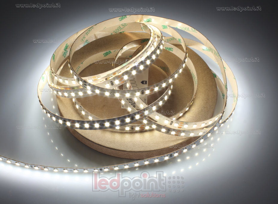 Striscia led 2835 24V IP20 4000K 3step 140led/m