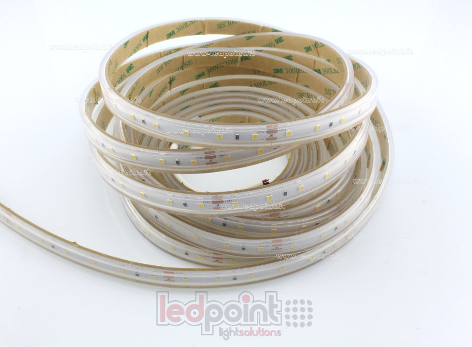 Striscia led 2835 24V IP65 4000K 3step 60led/m