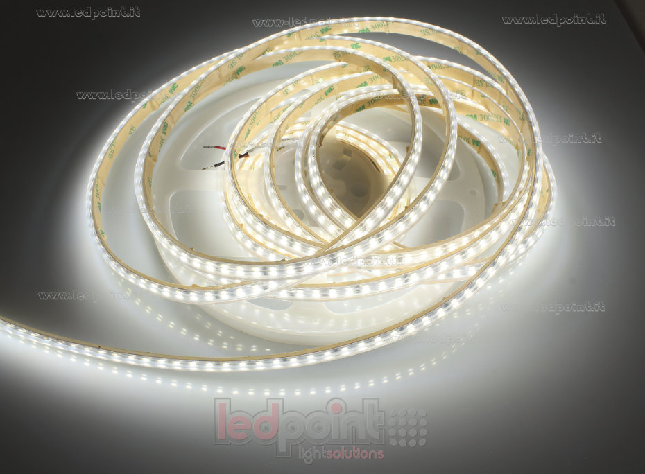 Striscia led 2835 24V IP65 4000K 3step 140led/m