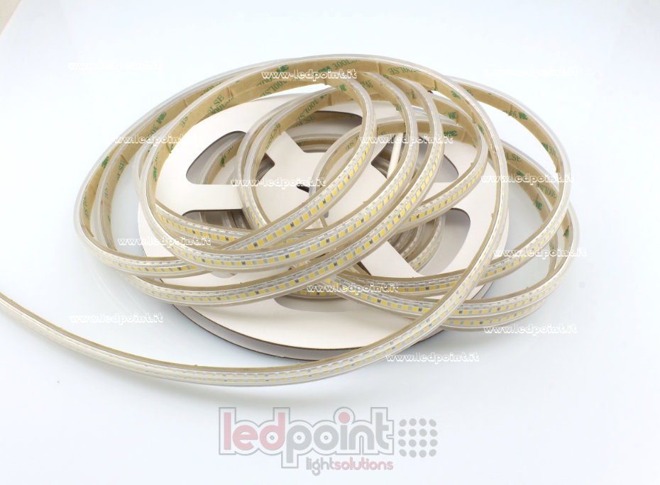 Striscia led 2835 24V IP65 4000K 3step 240led/m
