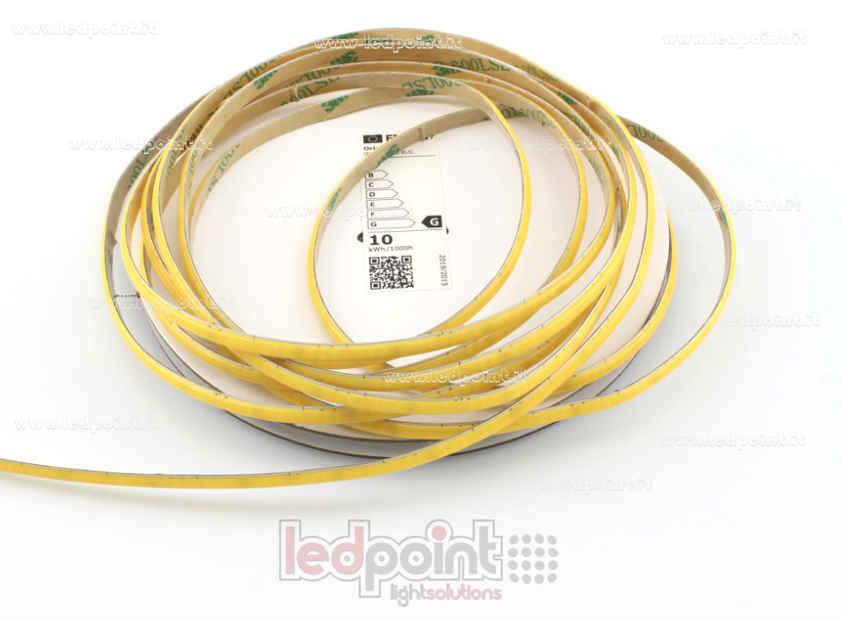Striscia led COB 24V IP20 6000K 400led/m