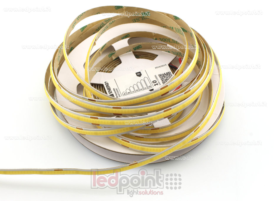 Led strip COB 24V IP20 6000K 480led/m